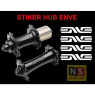 HUB ENVE cutting stickers for MTB bikes, folding bikes, fixie bikes