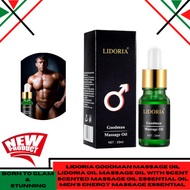 BEST Seller FOR MEN LIDORIA GOODMAN Massage Oil Lidoria Oil Massage oil with scent scented massage oil essential oil Men's energy massage Essential Oil 10ML LIDORIA Penis Enlargement Oil For Men Penis Growth Oil Men's Energy Massage Oil