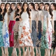 TD167 WOMEN'S BATIK SKIRT OFFICE BATIK/SKIRT WOMANS /ROK BODICON MODERN BATIK INDONESIA 167