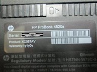 台中筆電維修：惠普 HP ProBook 4520s  筆電開機無反應,開機斷電,顯卡故障花屏,面板變暗.泡水主機板維修
