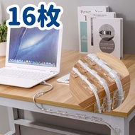 https://manymart.com.hk › products › 16枚-大號透明黏貼式電線夾-充電線理線固定器-黏膠電線固定夾-網線整理收納夾