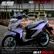 (PROMO COD) TERBARU Decal Sticker Honda Beat DELUXE STREET 2020 2021 2022 2023  Full body - Stiker S