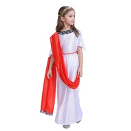 Children Roman Girl Ancient Greece Halloween Costume Stage Show Cosplay Cosplay Costume Costume