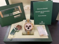 Rolex daytona 116523金鋼熊貓full set