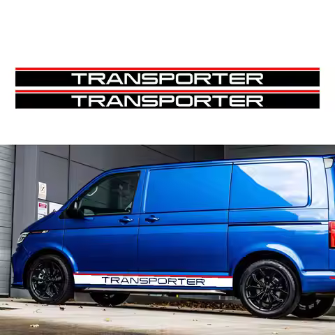 2pcs for VW Transporter T5 T6 Side stripe Kit Stickers decals