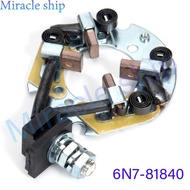 6N7-81840 Carbon Brush Set For Yamaha Outboard Engine 115HP 150HP 200HP 6N7-81840-00 Boat Engine