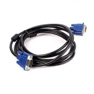 KVC323 | Cable VGA M To M CENTROO 3 M (Blue Silver Head Black Cable) - VGA Cable 3+2 - 30 CCS (Coope