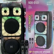 Ndr-0101 50W Dual 10-Inch High Power Wireless Bluetooth Speaker