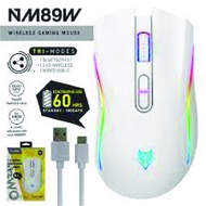 เม้าส์ NUBWO NM89W Wireless Gaming mouse- รับประกันสินค้า 1 ปี