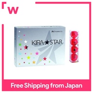 ลูกกอล์ฟ Kasco KIRA STAR2 KIRA สีแดง STAR2N 4ชิ้น