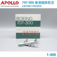 APOLLO 1: 400 B707-300 Hong Kong Cathay Pacific Airlines VR-HGQ A244066 Airplane Model