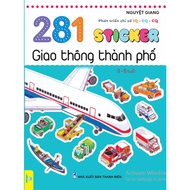 Sách - Sticker Phát triển chỉ số IQ - EQ - CQ cho bé từ 3-6 tuổi (ND)