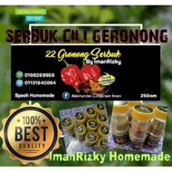 Serbuk Cili Gronong Flakes 25Gram 100% Cabe Original