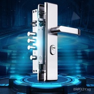 Door Lock Anti-Theft Door Lock Suit304Stainless Steel Handle Universal Lock Timber Door Lock Gate Lock Mechanical Door Lock