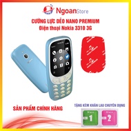 Nano flexible tempered glass for Nokia 3310 3G phone - Ngoan Store