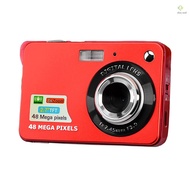 (Docooler)Digital Camera Mini Pocket Camera 48MP 2.7 Inch LCD Screen 8x Zoom Smile Capture Anti-Shak