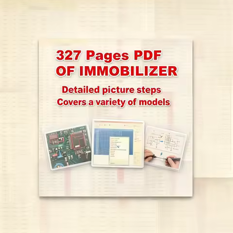 Advanced tools IMMO BOOK Automotive Immobilizer Programming PDF Check/Diagnose/Repair Car Control Bo