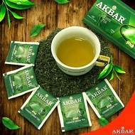 Akbar Premium Classic Green Tea (100 Teabags) Ceylon Tea