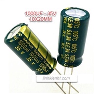 Bag of 10 CAPACITORS 1000UF 35V 1000UF 35V