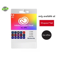 [GENUINE] Original Adobe Creative Cloud All Apps Plan Upgrade Include Substance 3D & Free Storage (P
