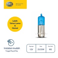 HELLA BOHLAM LAMPU MOTOR M5 12V 25W 4500K PERFORMANCE H6 BEBEK MATIC