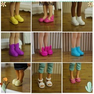 HUISHU 11cm Dolls Boot Plastic Fashion Foot 1.7*0.8cm High Heels Shoes