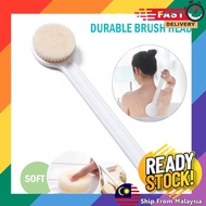 Soft Bath Scrubber Body Brush Shower Scrubber Back Brush with Long Handle