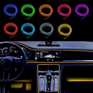 2m Car Interior Atmosphere Lights Styling Sticker For Audi A3 A4 B6 B8 B7 B5 A6 C5 C6 Q5 A5 Q7 TT A1