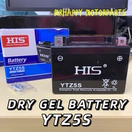 YTZ5S-BS/YTZ5S/YTZ5 MOTOR BATTERY HIS GEL BATTERY (EX5 NO STARTER)/(LC135 V2-V5)/SRL115/ Y15/Y15ZR/E