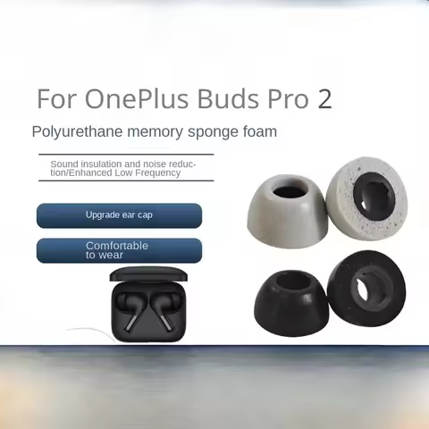 Eartips for OnePlus Buds Pro 2 Memory Sponge Earplug Bluetooth Earphones Earplugs for OnePlus Buds P