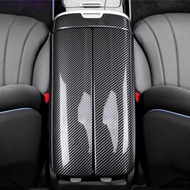 For Mercedes Benz EQE350 EQS450 2022-2024 Car Center Console Armrest Box Protective Decorative Cover