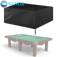 SANDR Billiard Table Cover, 7/8/9 Feet with Drawstring Pool Table Dust Cover, Durable Oxford Cloth B