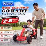 Kiumo go kart kids lori mainan besar  electric go kart with parent remote control  speed limiter fol