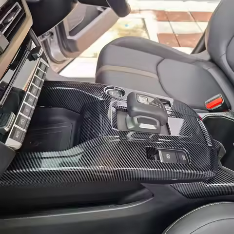 Right Hand Driver For Mitsubishi Xforce Outlander sport 2025 20262 ABS Carbon Fiber Center Console G