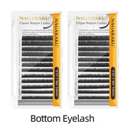 NAGARAKU Bottom Eyelash Extension Ellipse Bottom Eyelash(5mm/6mm/7mm/8mm)