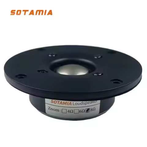 SOTAMIA 1Pcs 4 Inch Tweeter Audio Driver 8 Ohm 80W Titanium Treble DIY Bluetooth Speaker Music Home 