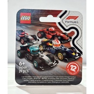 (Choose Item) Lego 71049 Minifigure F1 Collectible Race Ferrari - Mercedes - Red Bull - McLaren - Wi