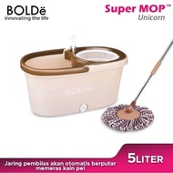 Bolde Super Mop Unicorn Floor Mop/Original Spin Mop Practical Floor Mop Brown Color