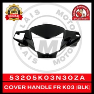 Front Cover (Glossy Black) K03 Revo FI 53205K03N30ZA Original AHM