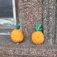 臺灣 鳳梨 pineapple 羊毛氈