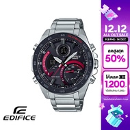 CASIO นาฬิกาข้อมือผู้ชาย EDIFICE PREMIUM รุ่น ECB-900DB-1ADR วัสดุสเตนเลสสตีล สีดำ