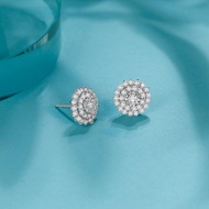 Rio Diamonds Prings Natural Diamond Earring 18K White Gold