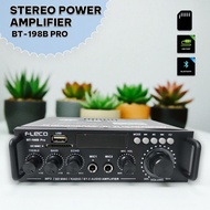 POWER AMPLIFIER FLECO BT-198B PRO/ AMPLIFIER BLUETOOTH / AMPLIFIER KARAOKE WIRELESS / FLECO