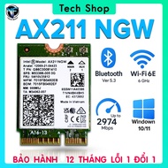 WIFI Card AX211 NGW_NV_VN CNVIO2 Bluetooth 5.3, Genuine Wi-Fi 6E GHz