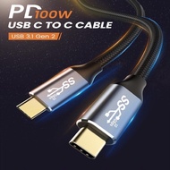 Gen2 Hd Transmission Cable TYPE-C100w USB 3.1 PD 10GB 5A 4K Projection Screen CC100 1N62