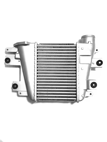 Intercooler Radiator Turbo Compatible with Nissan Patrol Y61 ZD30 3.0L TD 1997-2007 Top Mount Alumin