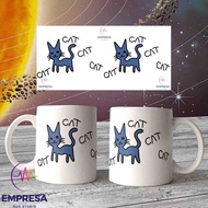 Coffee Mug Cat Cat