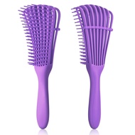 1 Pcs Detangler Brush for Curly Hair, Black Natural Hair Curly Hair Brush 3a To 4c, Great for Thick 