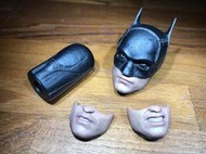 現貨】1/6 Hot Toys MMS641 豪華版 蝙蝠俠頭雕 配有可動眼球 可替換下半臉 能配搭出多款表情