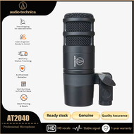 Audio Technica AT2040 ไมโครโฟน Supercardioid Dynamic Podcast ไมโครโฟนแบบมีสาย XLR